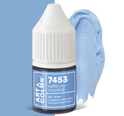 Краситель небесно-голубой Art Color PRO, 12 мл Изображение Краситель небесно-голубой Art Color PRO, 12 мл